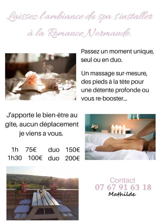 La Romance Normande Gite Balneo, Massages, 2 Pers. Les Authieux-sur-Calonne Екстер'єр фото